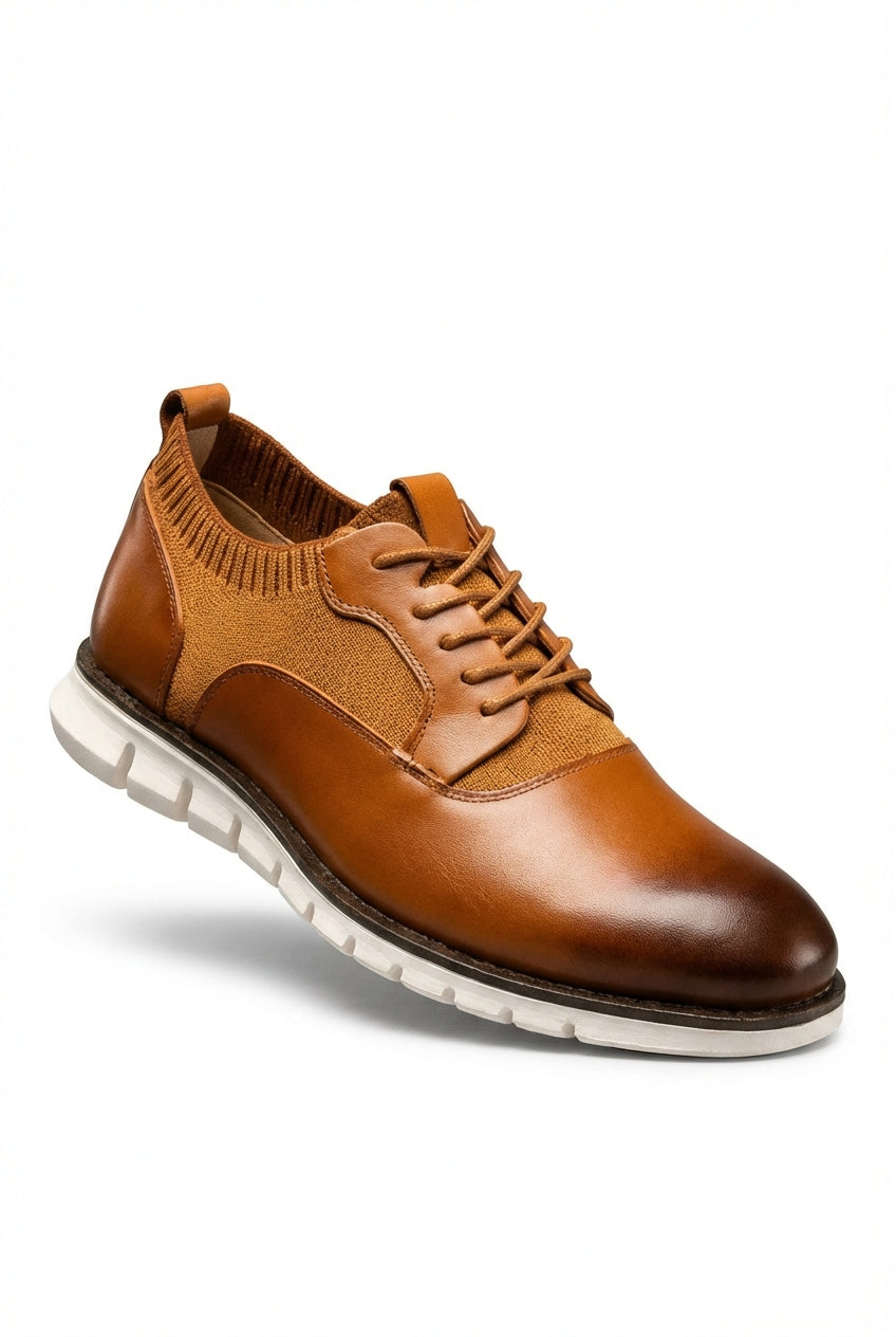 Gio | Panel Hybrid Oxford Sneakers with Cushioned Sole