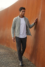 Liam | Slim Fit Zip-front Stand Collar Casual Jacket