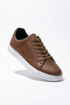 Liam | Structured Faux Low-top Casual Sneakers