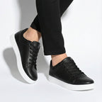 Liam | Structured Faux Low-top Casual Sneakers