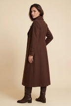 Tailored Longline Coat with Adjustable Belt | Senna