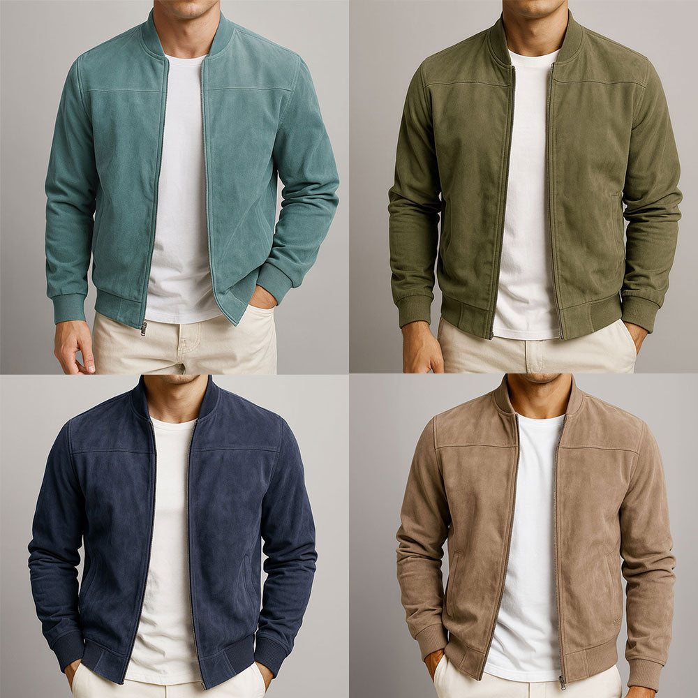 Kian | Contemporary Minimalist Zip Jacket