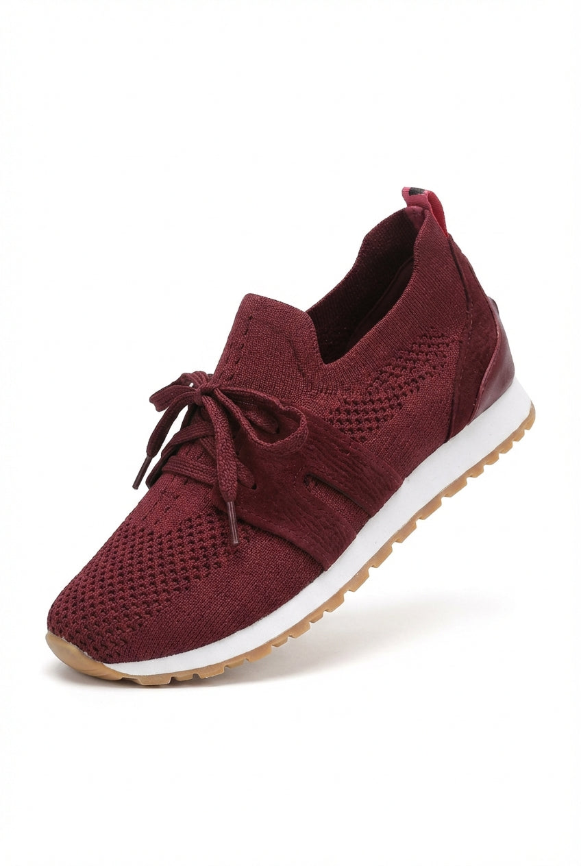 Lucy | Breathable Lace-up Low-top Sneakers