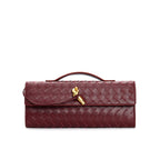 Lieke | Metallic Structured Clutch Shoulder Bag