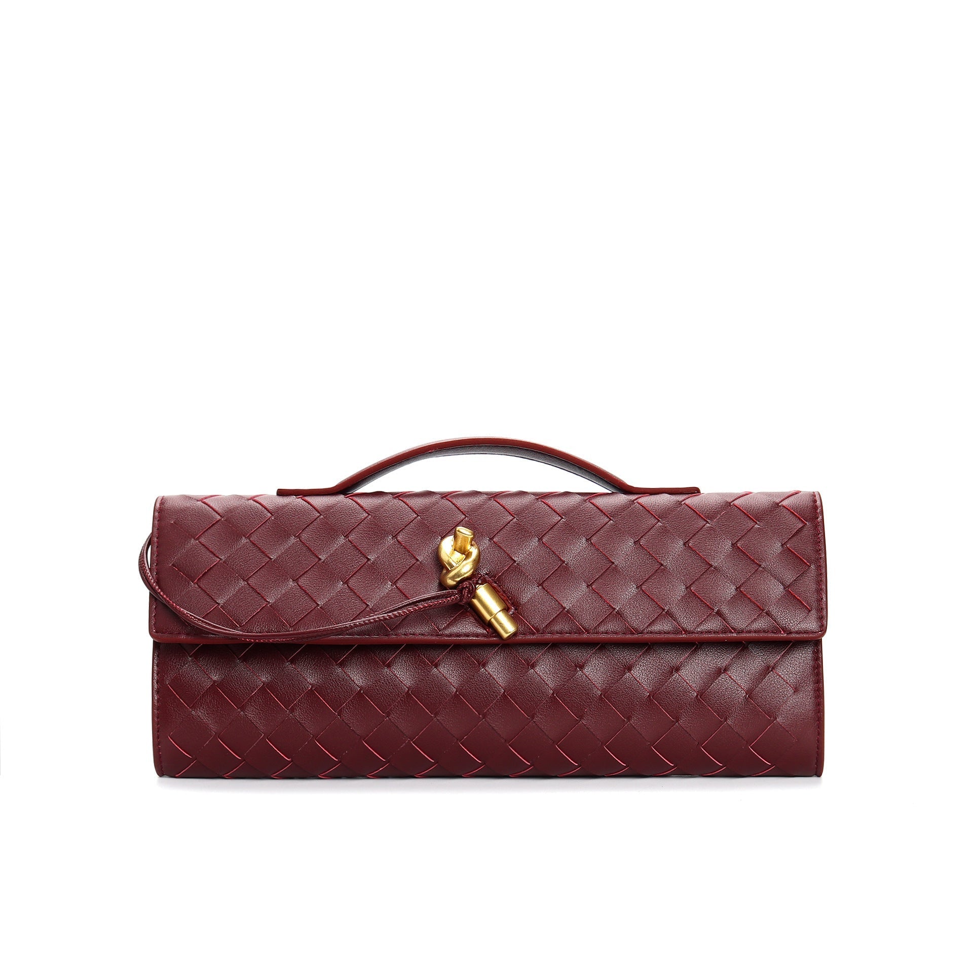 Lieke | Metallic Structured Clutch Shoulder Bag