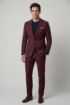 Liam | Modern Fit Tailored Two Piece Suit with Notch Lapel Jacket