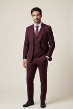 Liam | Notch Lapel Tailored Three-piece Suit