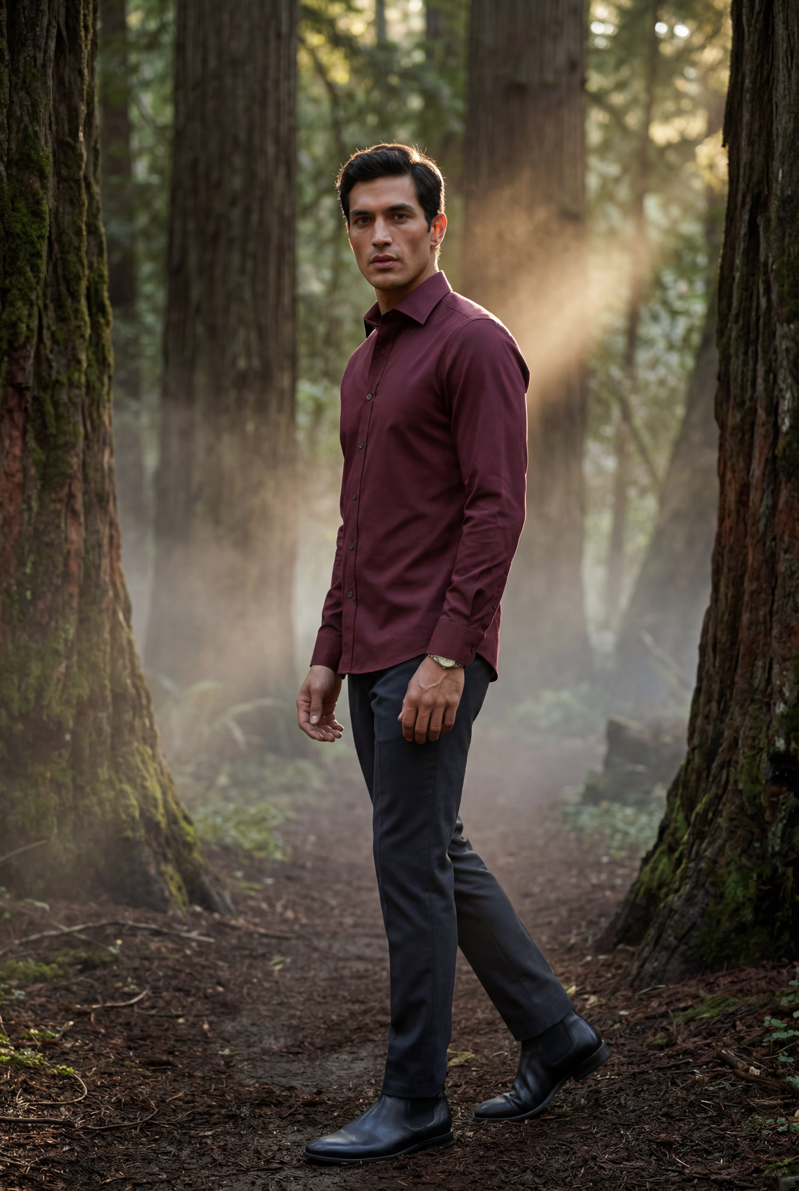 Gio | Slim Fit Classic Collar Button-up Shirt