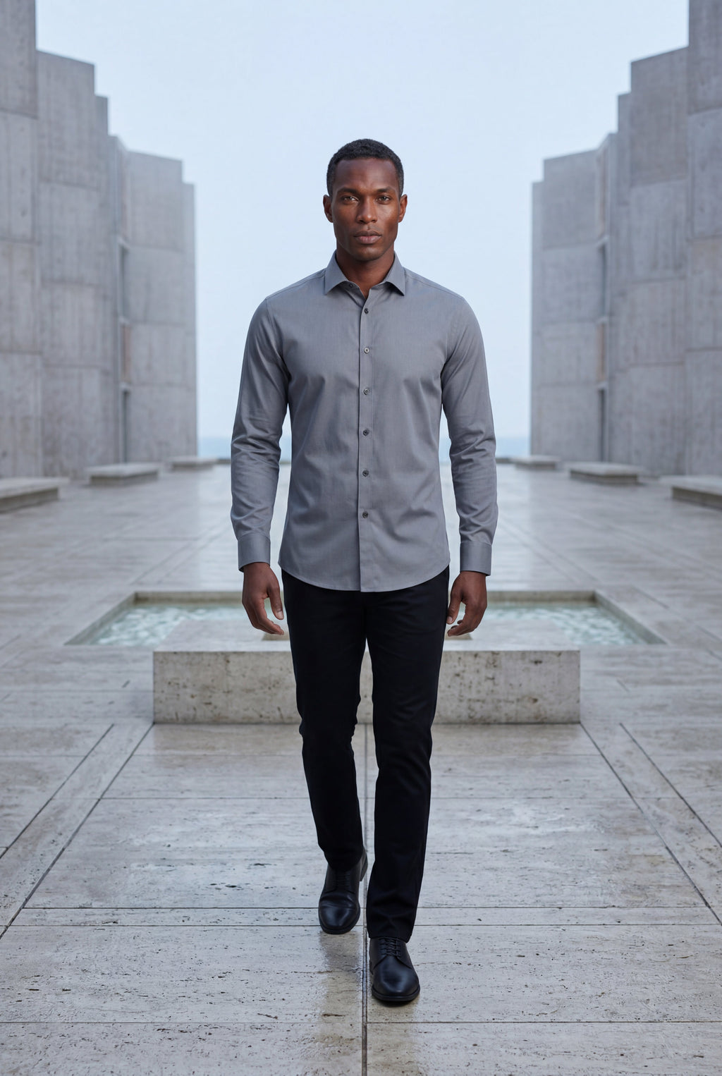 Gio | Slim Fit Classic Collar Button-up Shirt