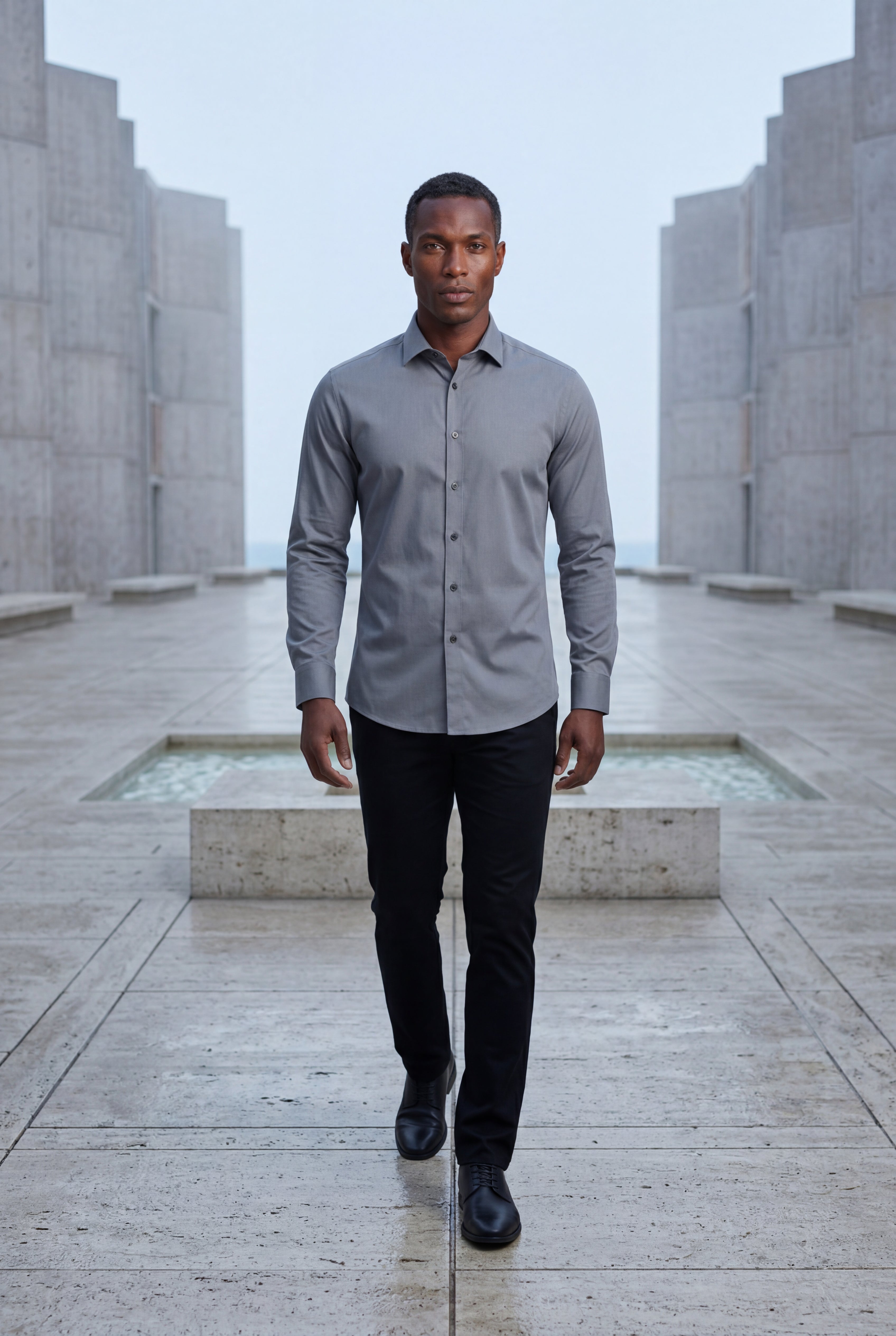 Gio | Slim Fit Classic Collar Button-up Shirt