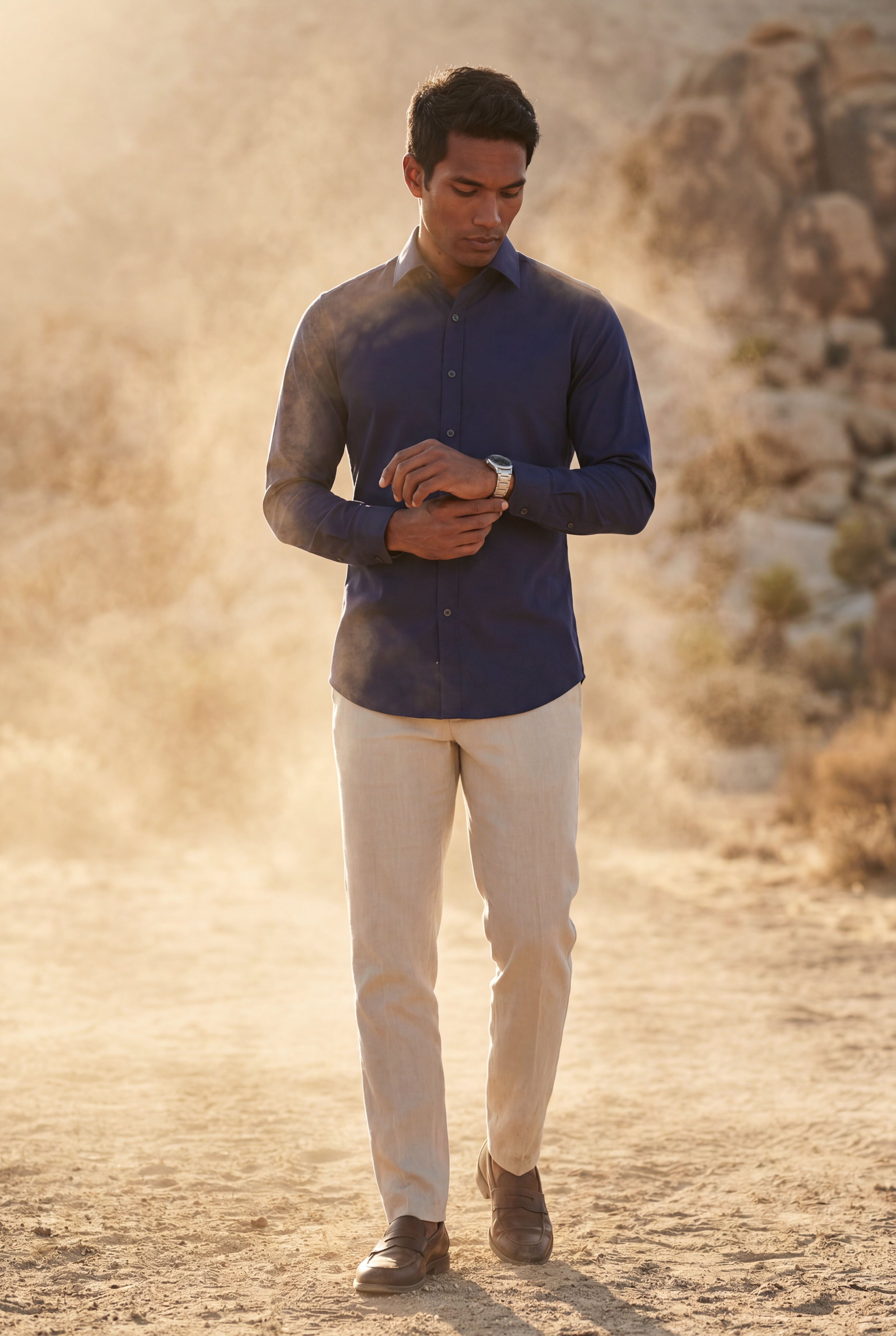 Gio | Slim Fit Classic Collar Button-up Shirt
