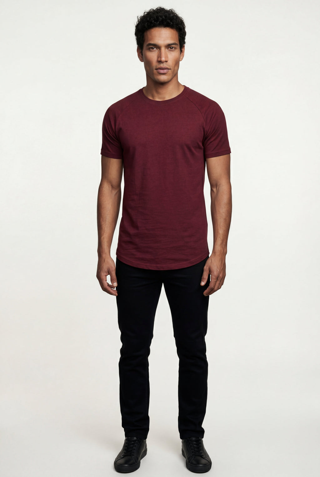 Kian | Slim Fit Crew Neck Short Sleeve Tee