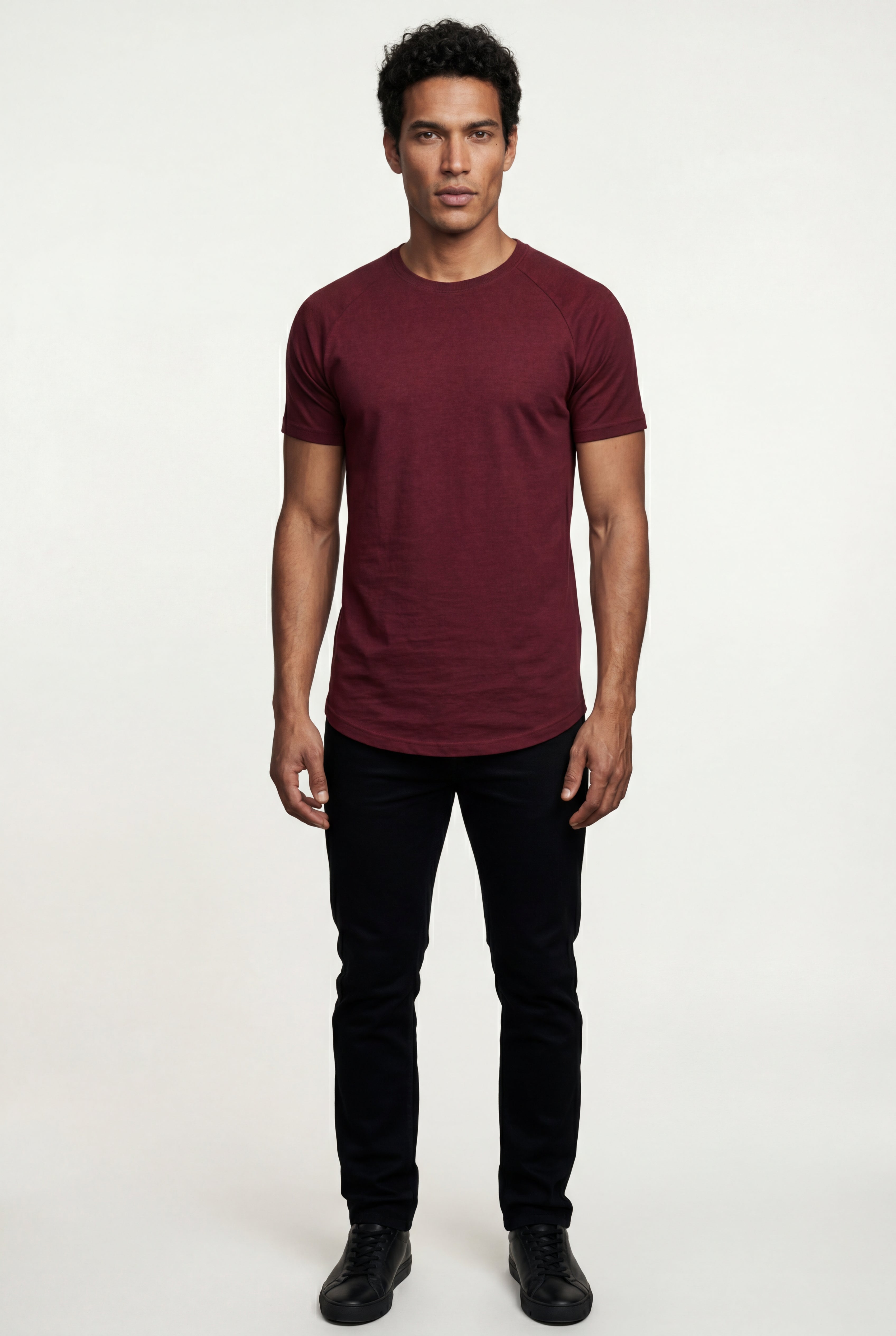 Kian | Slim Fit Crew Neck Short Sleeve Tee