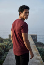 Kian | Slim Fit Crew Neck Short Sleeve Tee