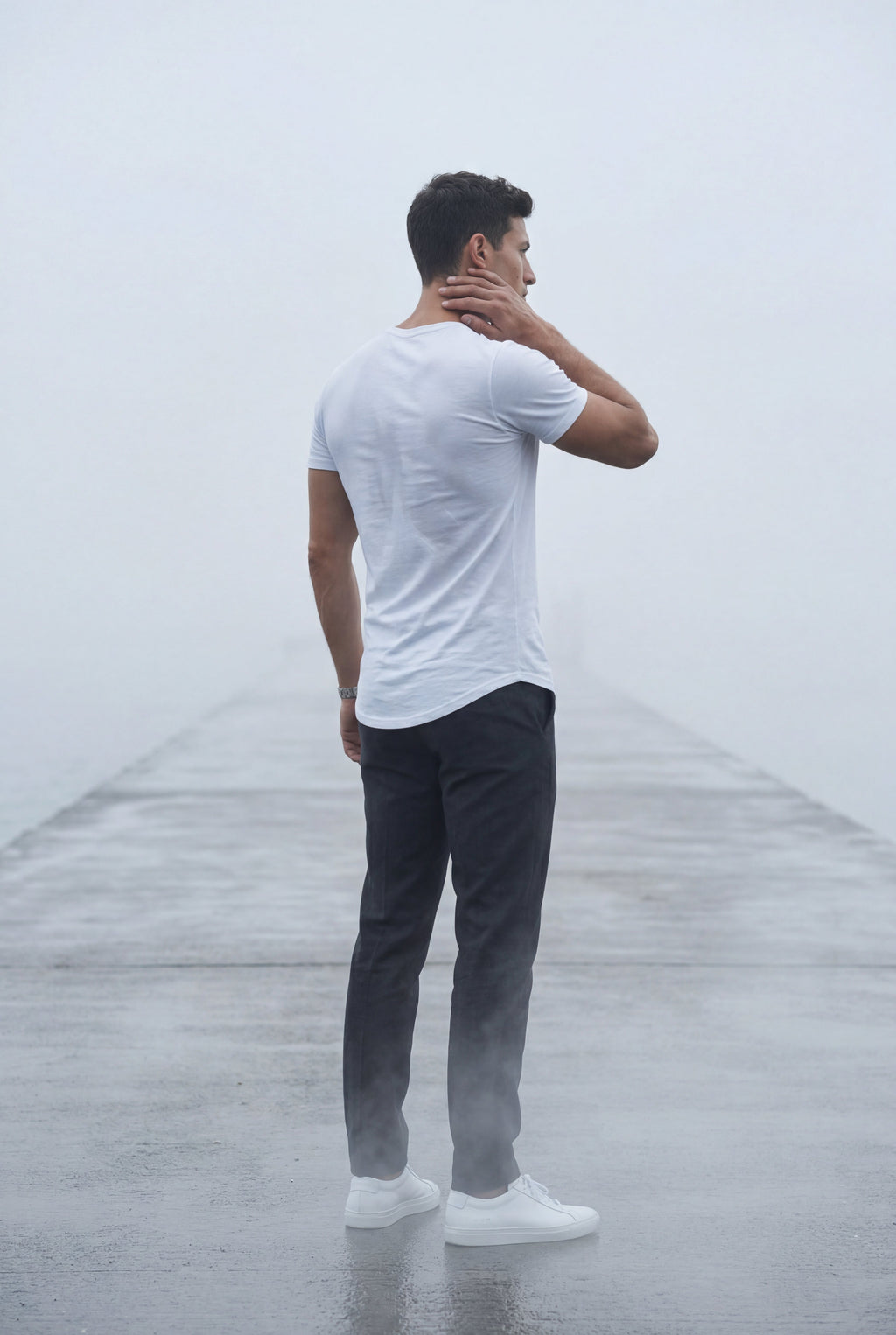 Kian | Slim Fit Crew Neck Short Sleeve Tee