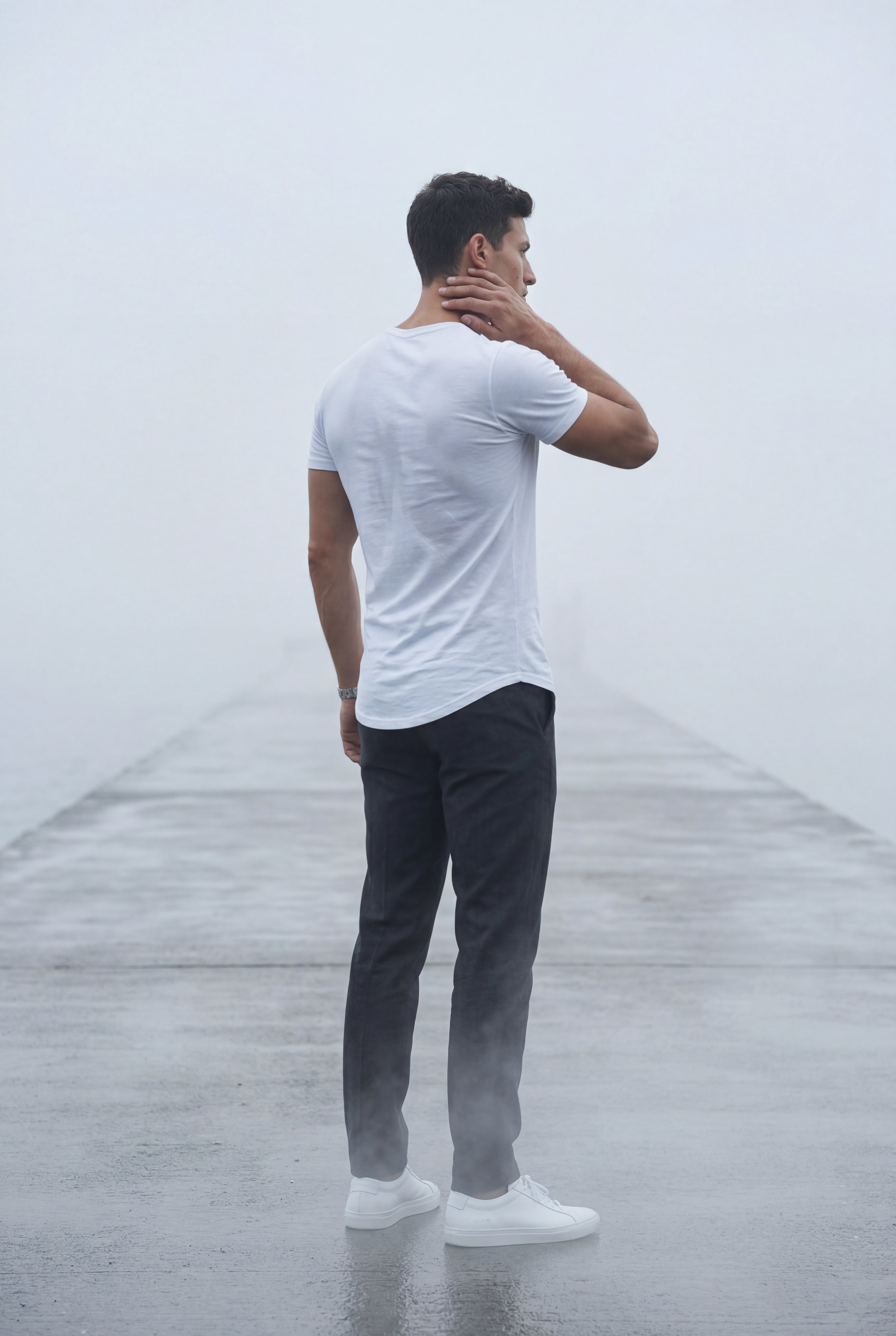 Kian | Slim Fit Crew Neck Short Sleeve Tee