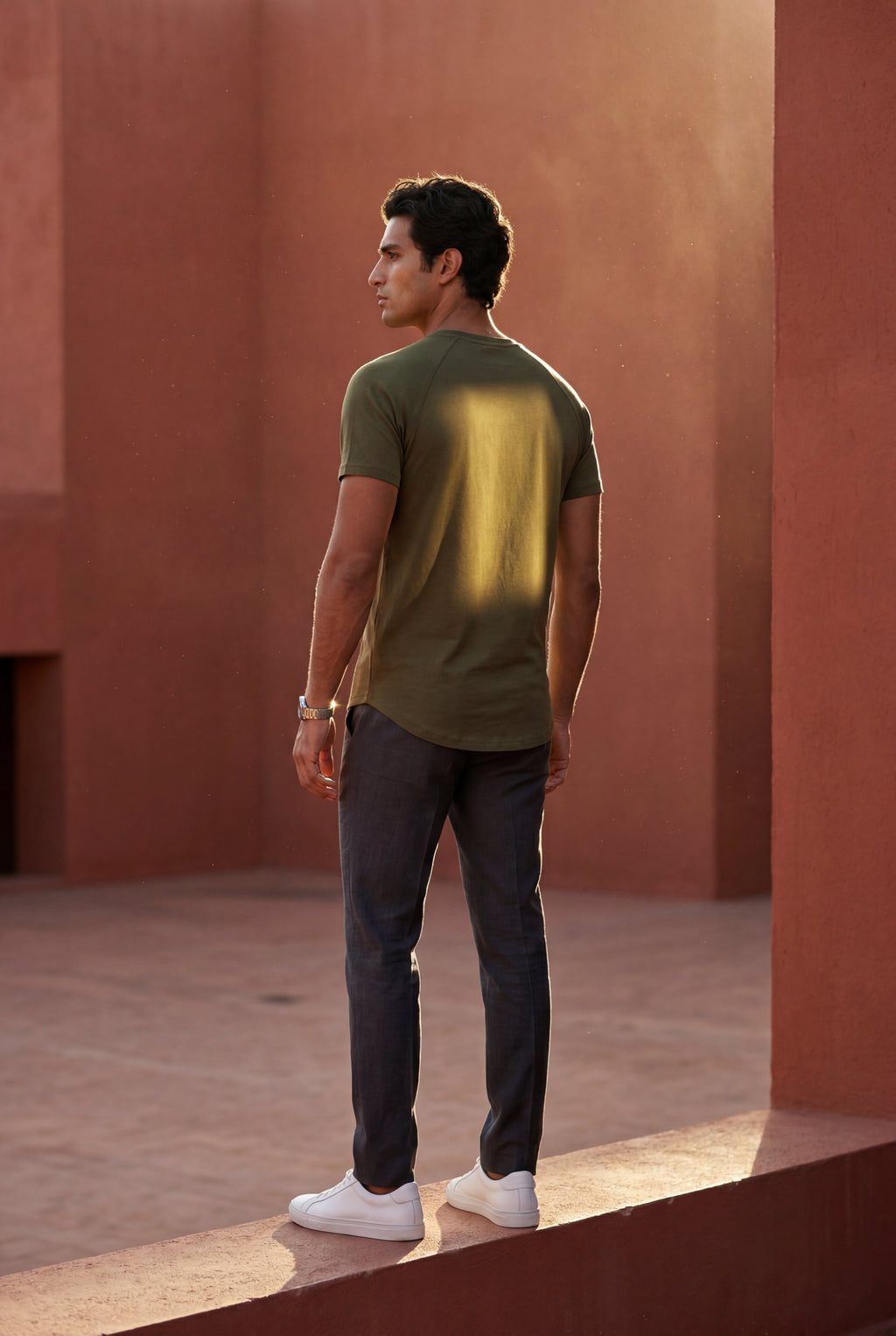Kian | Slim Fit Crew Neck Short Sleeve Tee