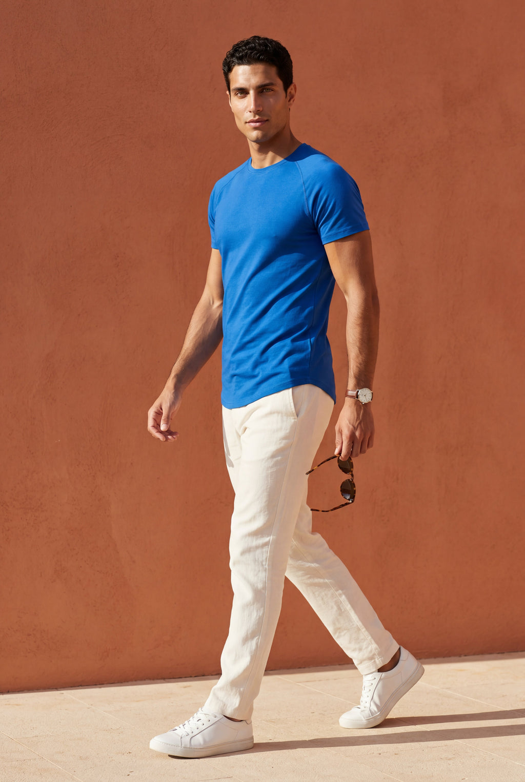 Kian | Slim Fit Crew Neck Short Sleeve Tee