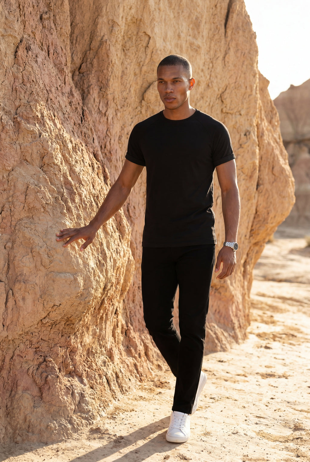 Kian | Slim Fit Crew Neck Short Sleeve Tee