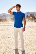 Kian | Slim Fit Crew Neck Short Sleeve Tee