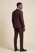Liam | Slim Fit Two-piece Business Suit with Notched Lapel