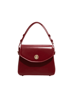 Lieke | Structured Shoulder Bag with Gold Hardware and Adjustable Strap