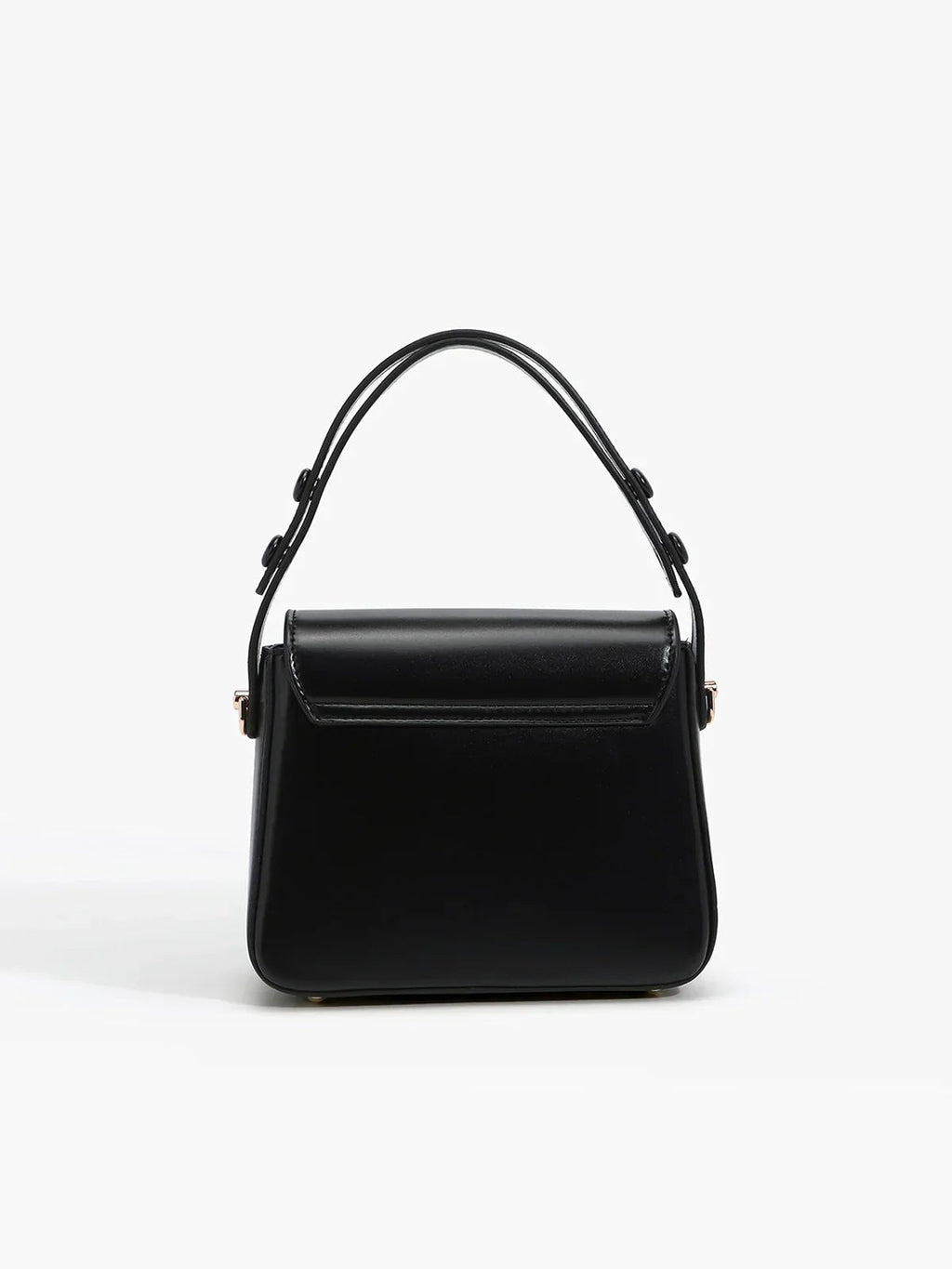 Lieke | Structured Shoulder Bag with Gold Hardware and Adjustable Strap