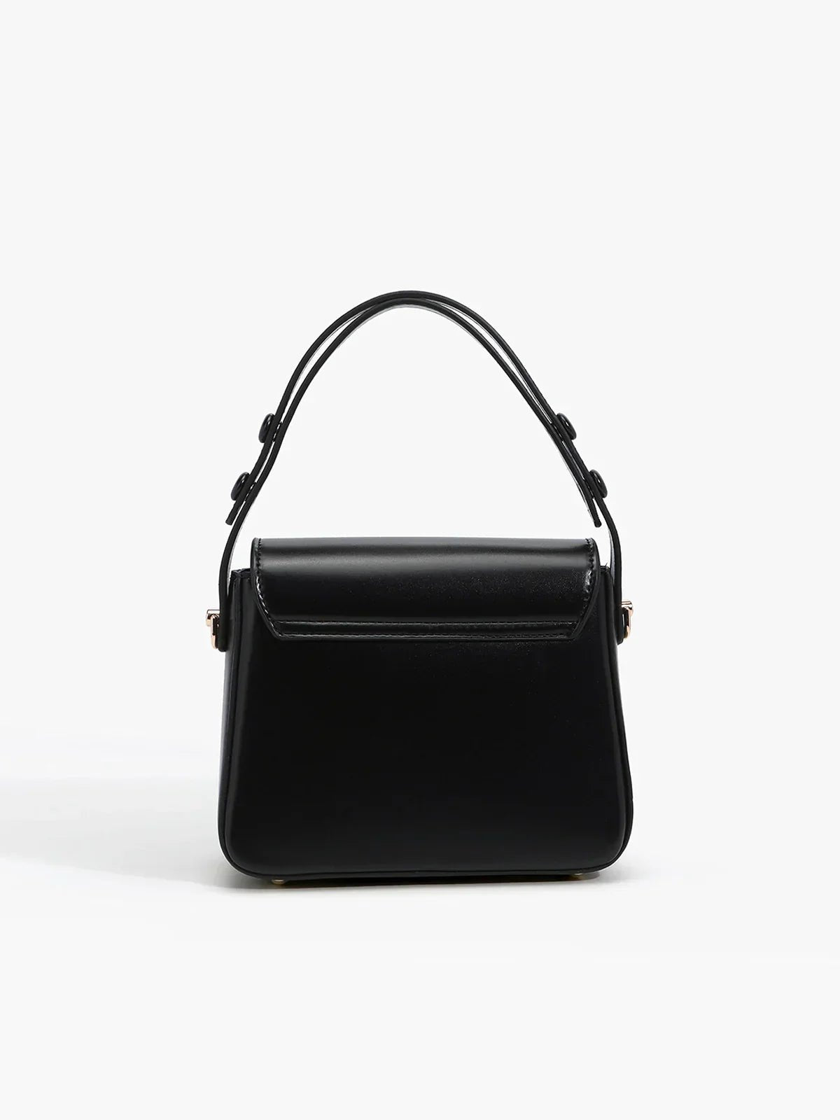 Lieke | Structured Shoulder Bag with Gold Hardware and Adjustable Strap