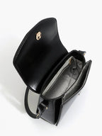 Lieke | Structured Shoulder Bag with Gold Hardware and Adjustable Strap