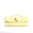 Lieke | Metallic Structured Clutch Shoulder Bag