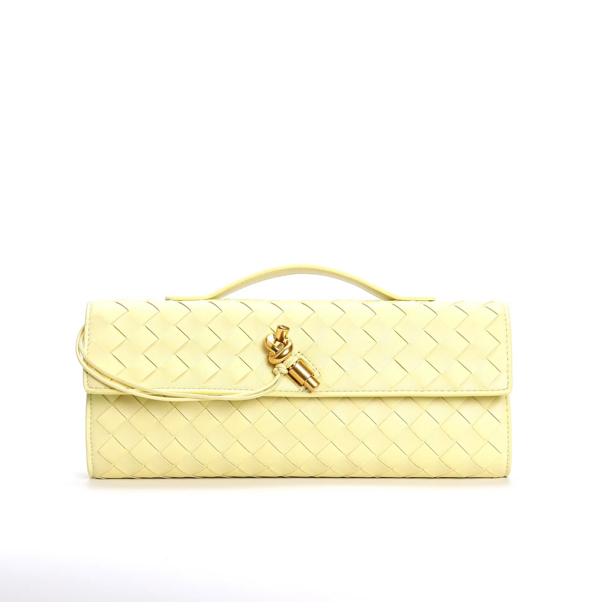 Lieke | Metallic Structured Clutch Shoulder Bag