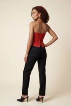 Lisa | Structured Strapless Boned Corset Top