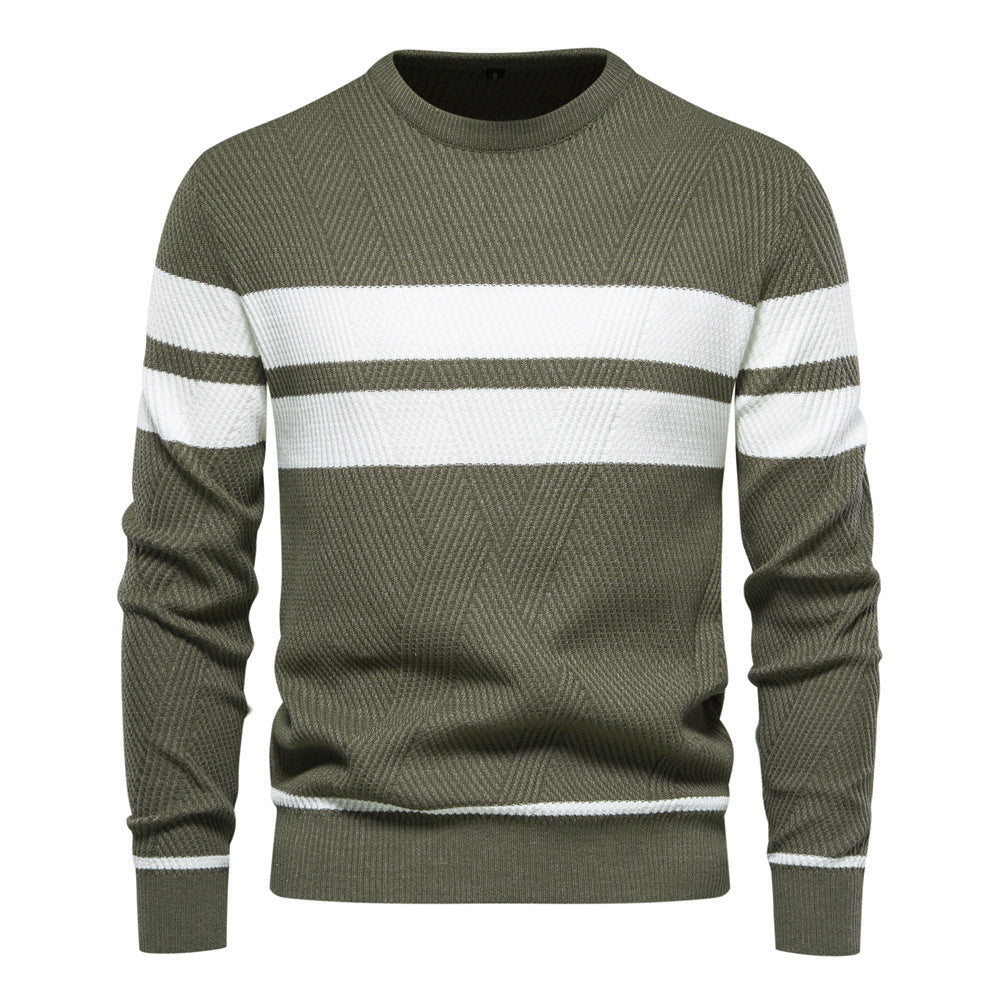 Elroy - Casual Striped Sweater
