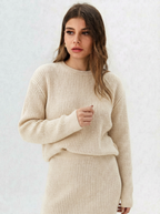 Lia | Ribbed Knit Dress