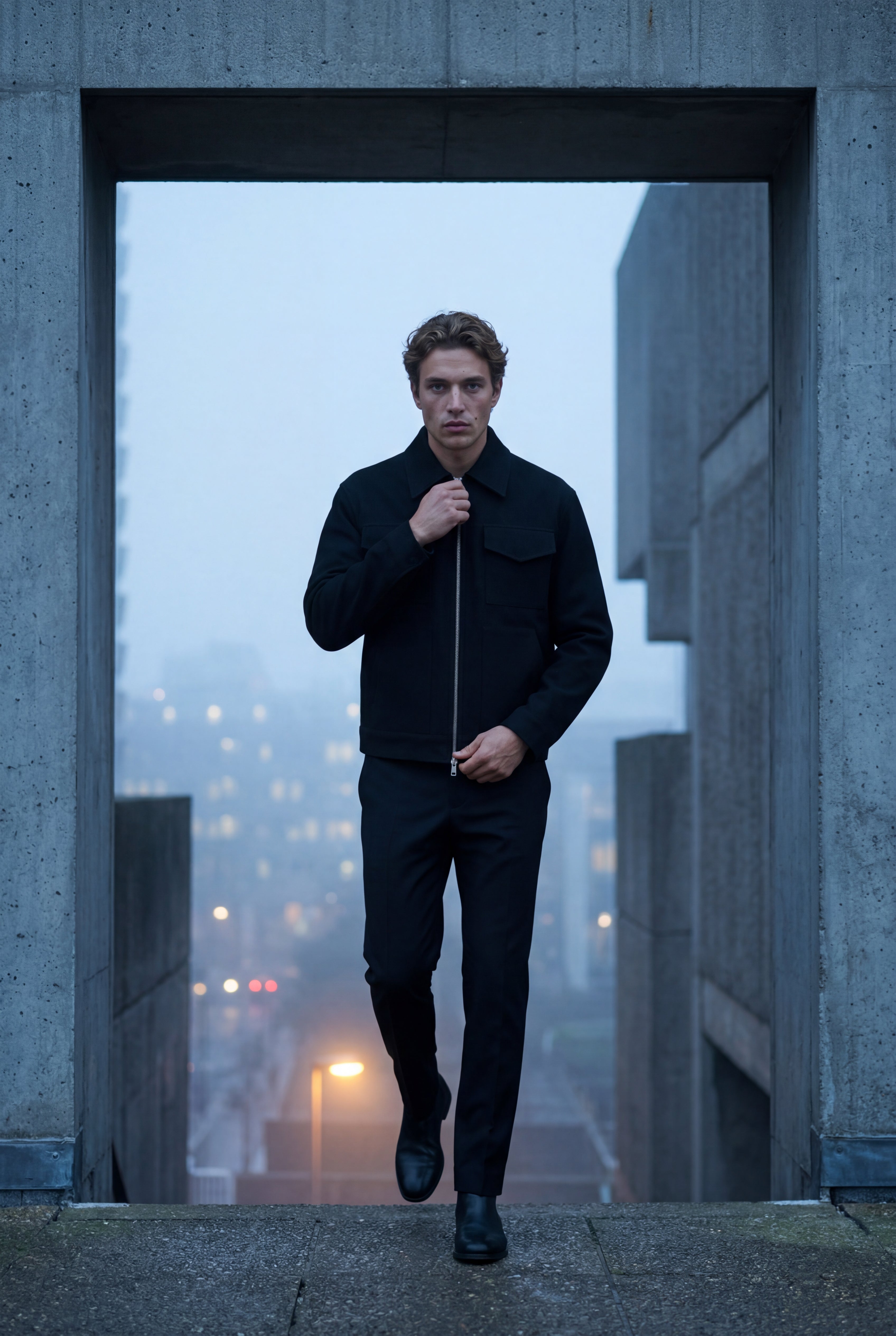 Liam | Boxy Trucker Jacket with Classic Collar