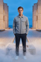 Liam | Boxy Trucker Jacket with Classic Collar
