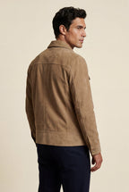 Liam | Boxy Trucker Jacket with Classic Collar