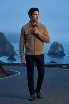 Liam | Boxy Trucker Jacket with Classic Collar
