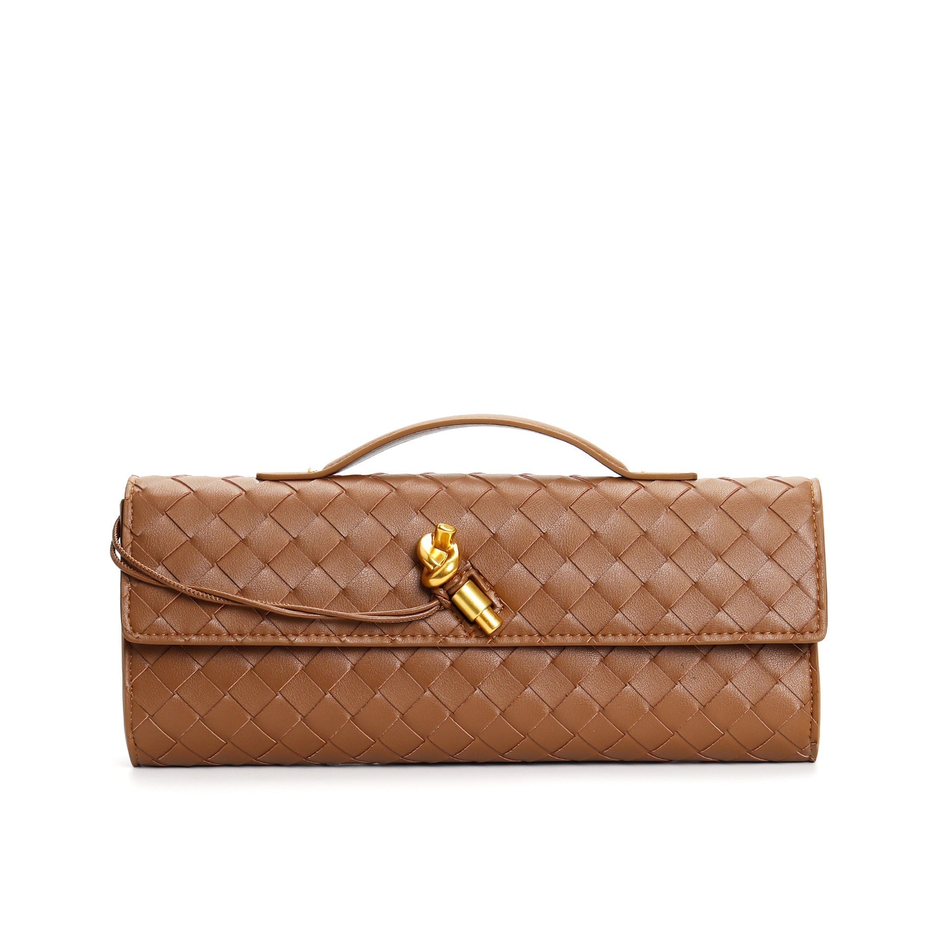 Lieke | Metallic Structured Clutch Shoulder Bag