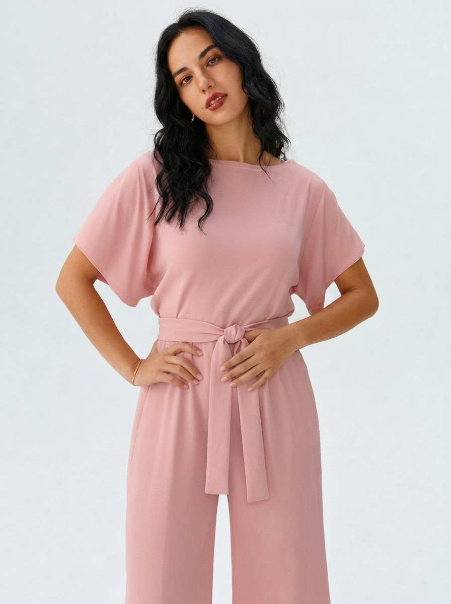 Noa | Blush Jumpsuit