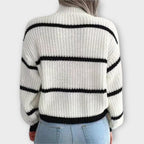 Chavelly - Striped Turtleneck Sweater