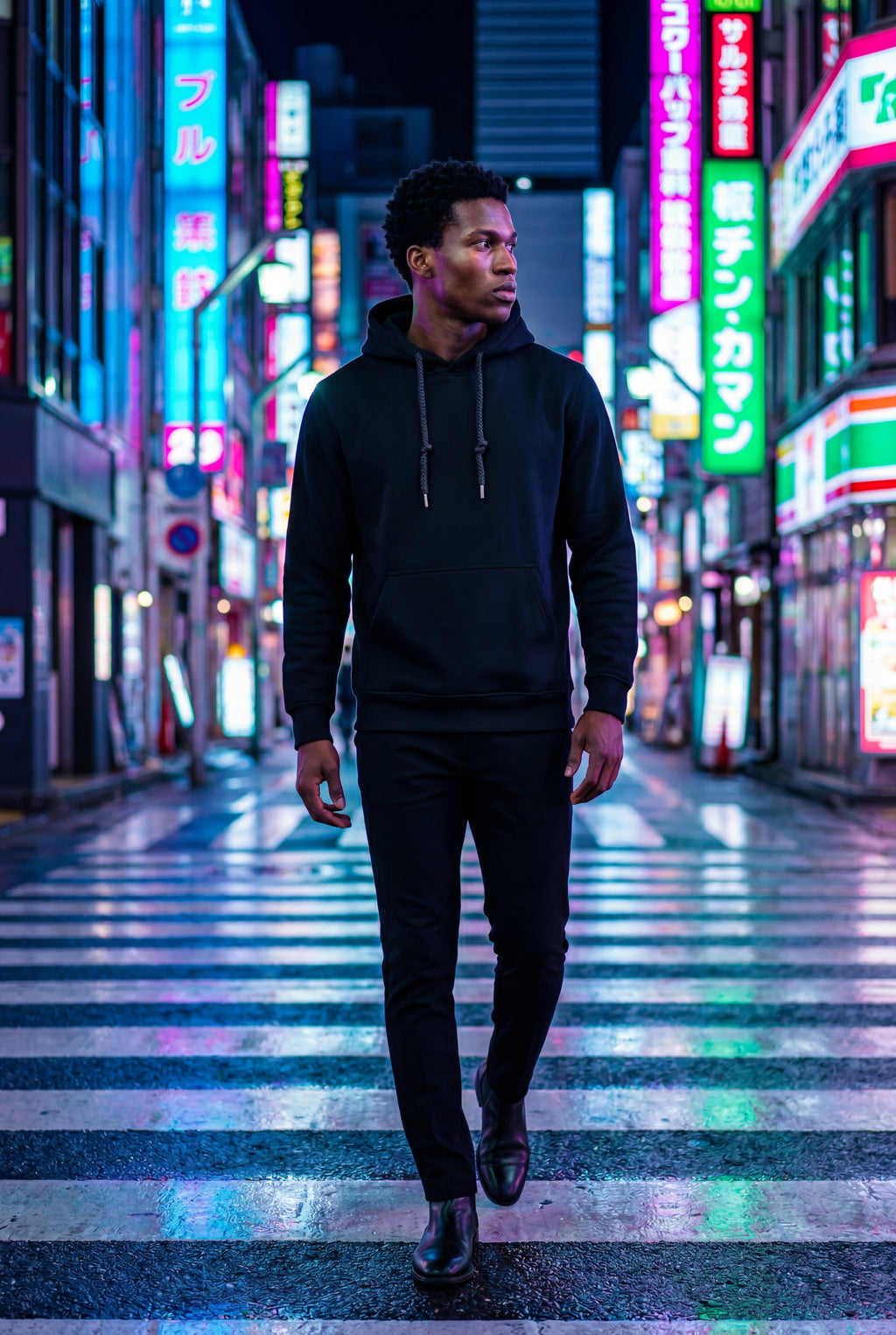 Men's Classic Drawstring Hood Regular Fit Pullover Hoodie