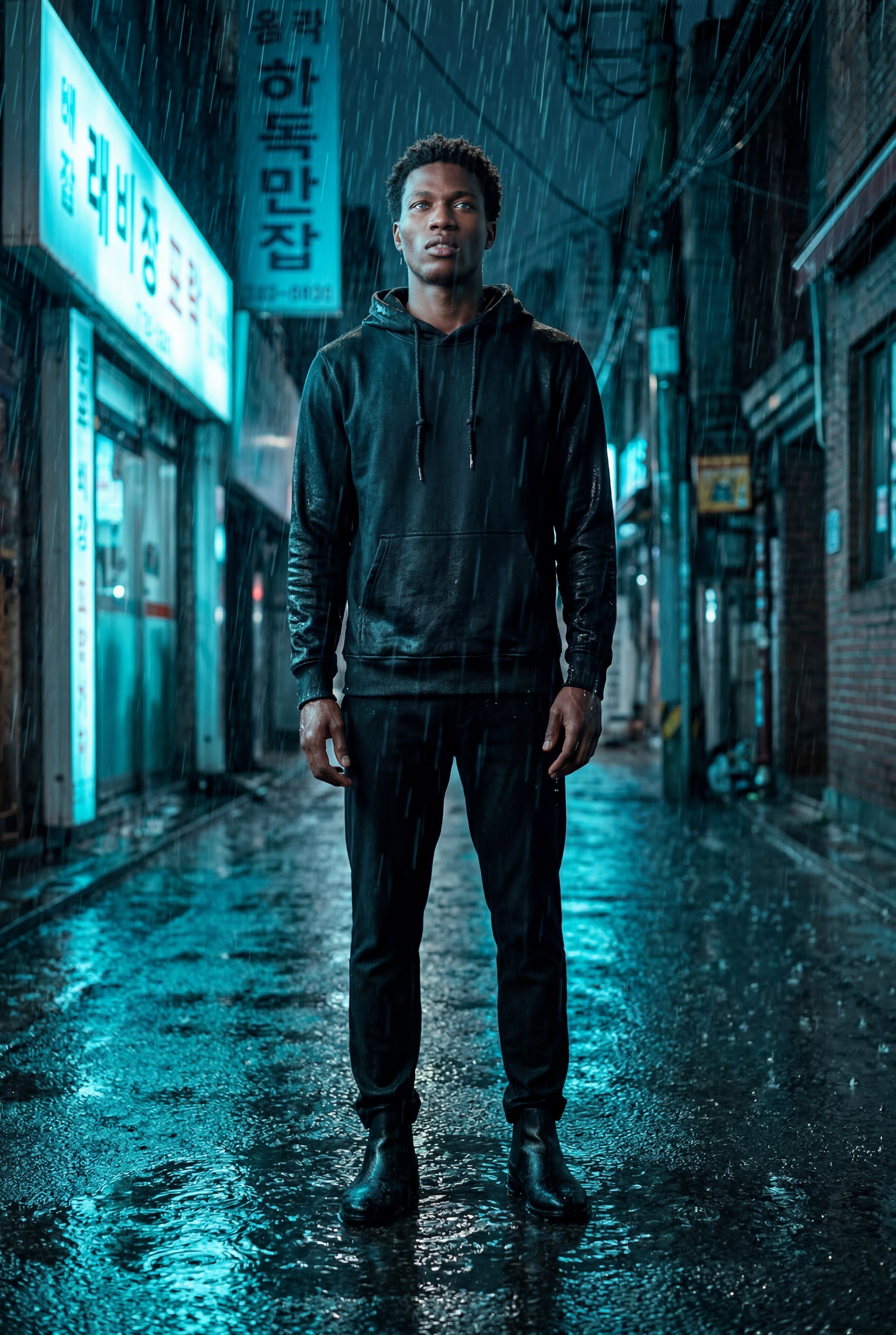 Men's Classic Drawstring Hood Regular Fit Pullover Hoodie