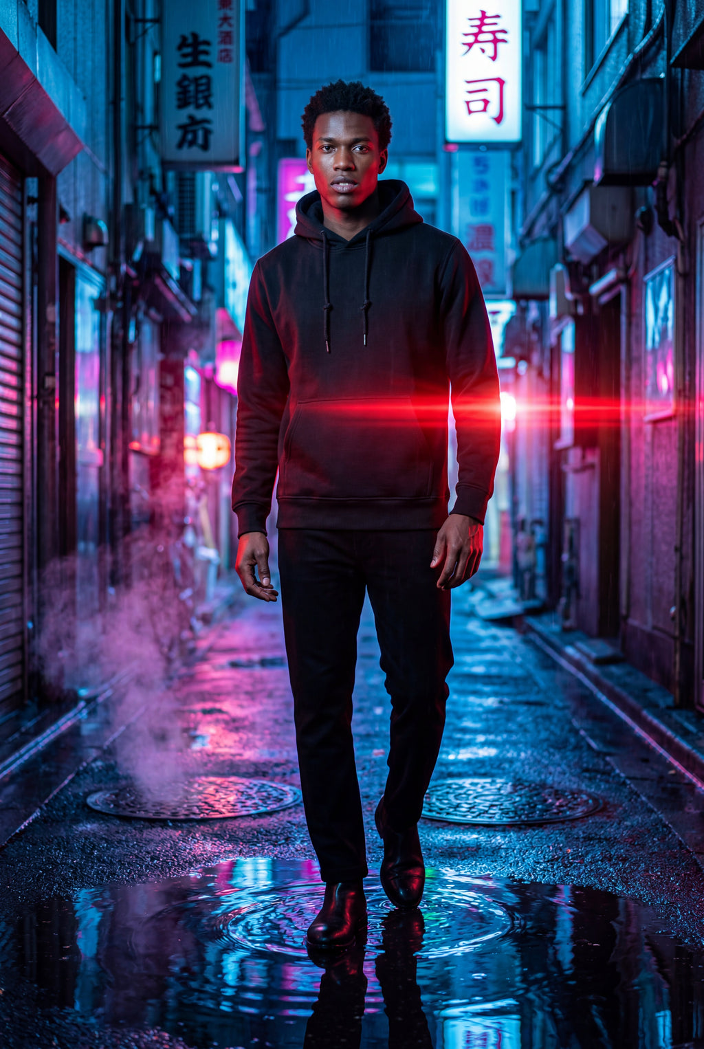 Men's Classic Drawstring Hood Regular Fit Pullover Hoodie