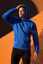 Men's Classic Drawstring Hood Regular Fit Pullover Hoodie