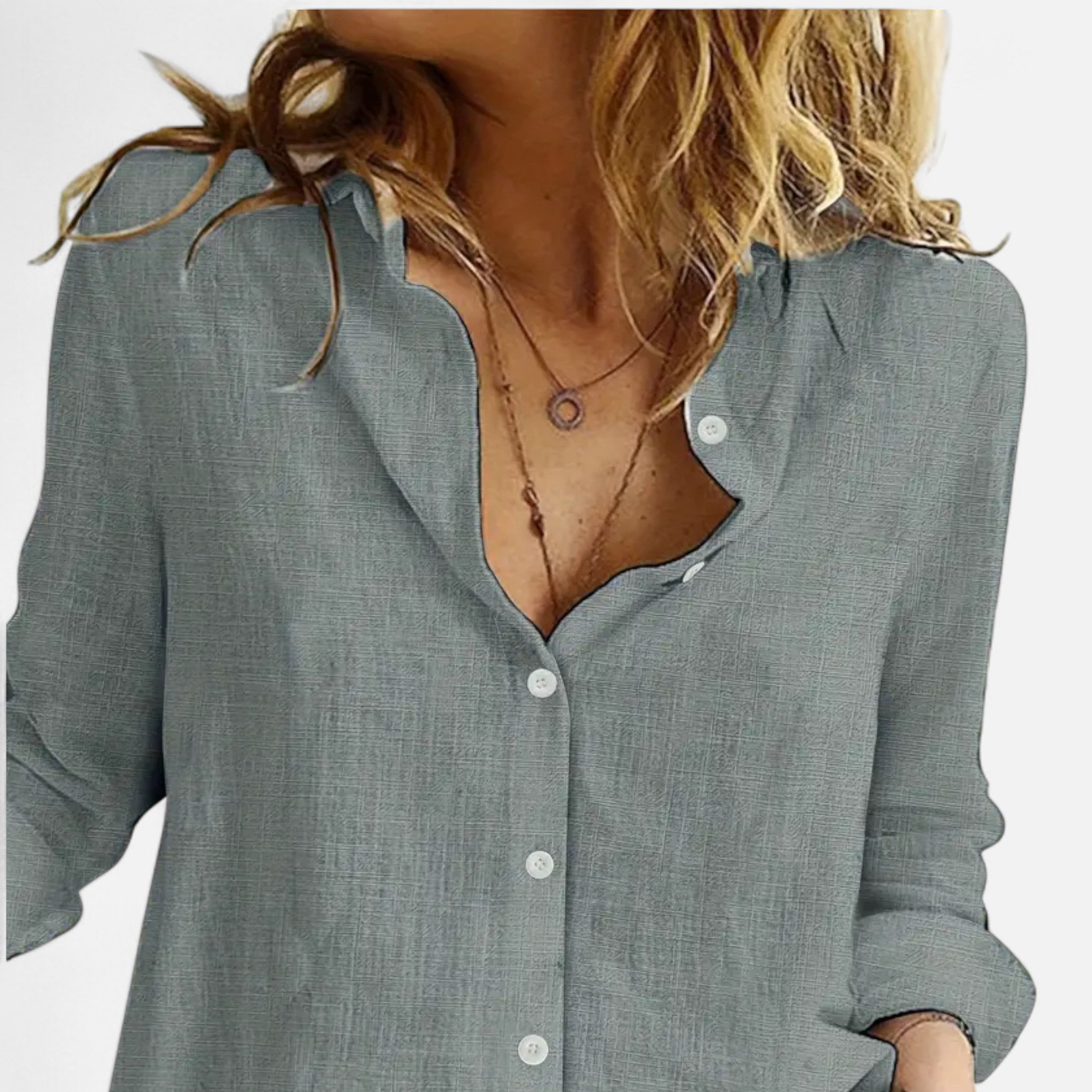 Lia  | Women’s Loose Long Sleeve Shirt