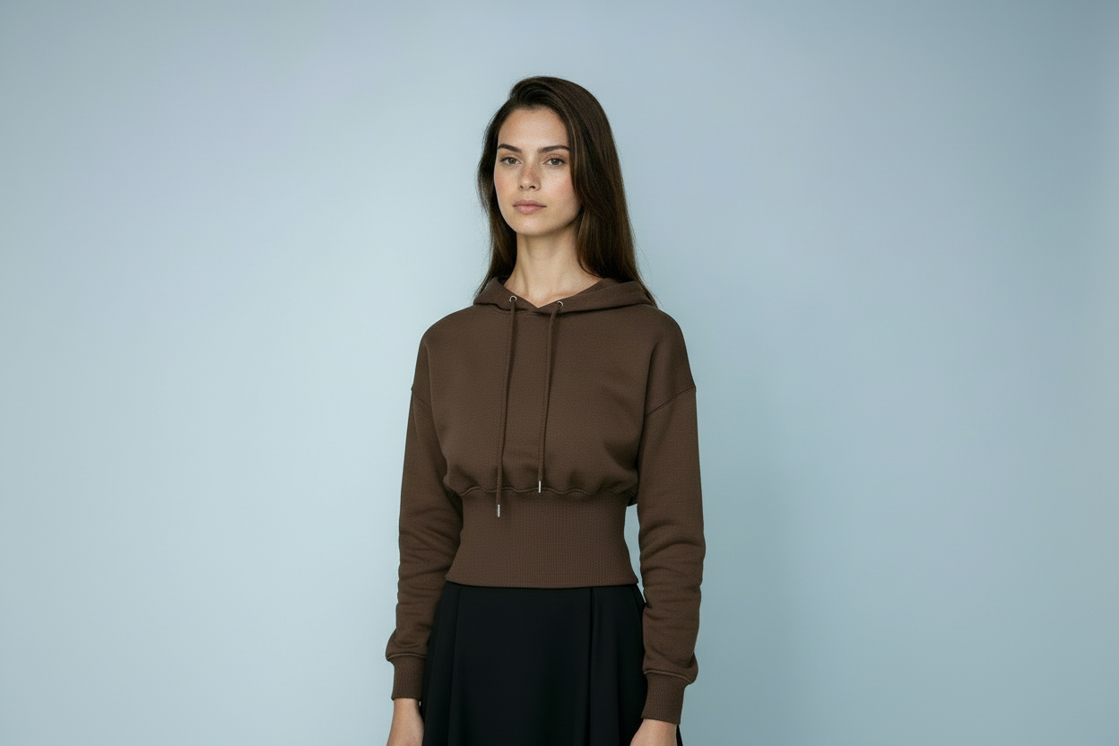 Lily | Cropped hoodie