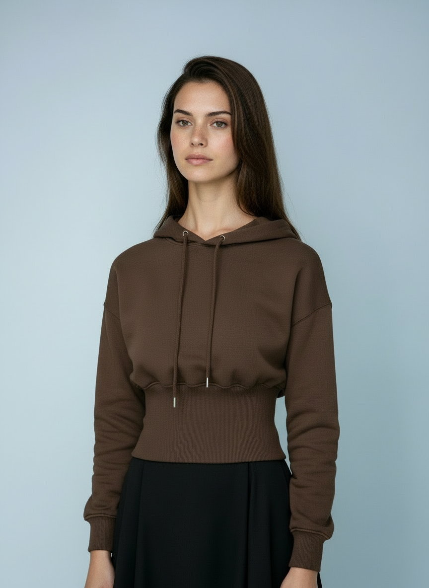 Lily | Cropped hoodie