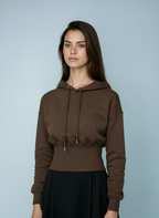 Lily | Cropped hoodie