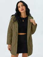 Lina | Quilted Hooded Jacket